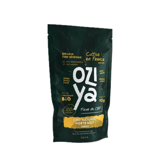 CBD Bio Oziya Fleur North West Indica 10g