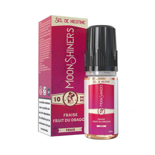MOONSHINERS Salt Fraise Fruit du Dragon Frais 10ML