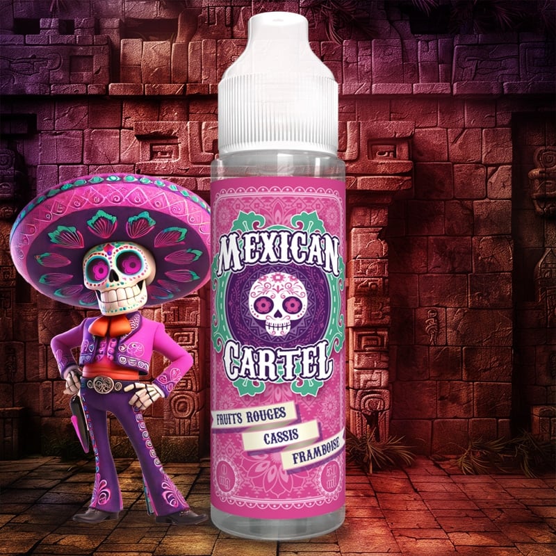 MEXICAN CARTEL Fruits Rouges Cassis Framboise 50ML
